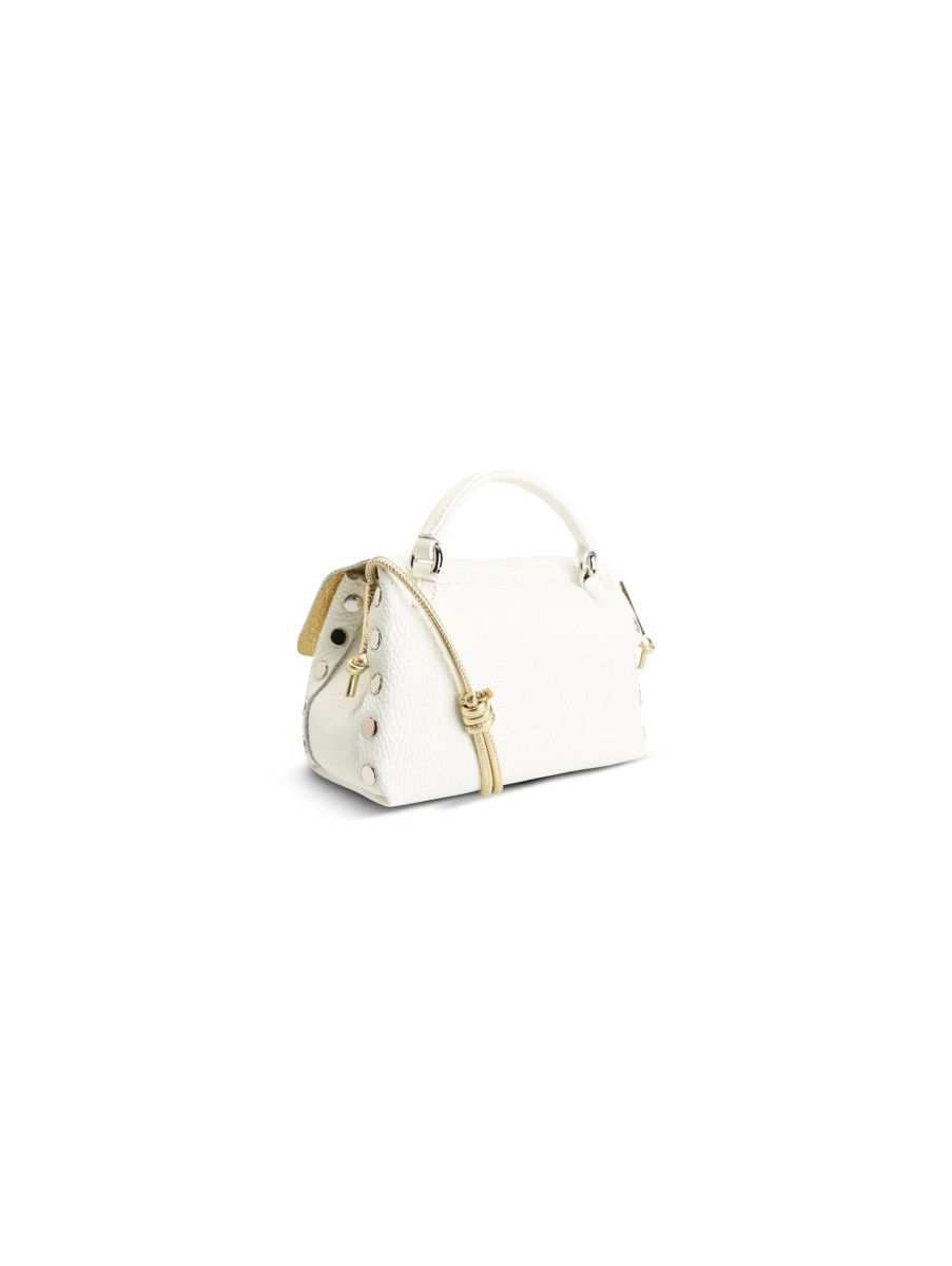 Frauen Zanellato Taschen | Tasche Postina Daily S-Baby Weiss