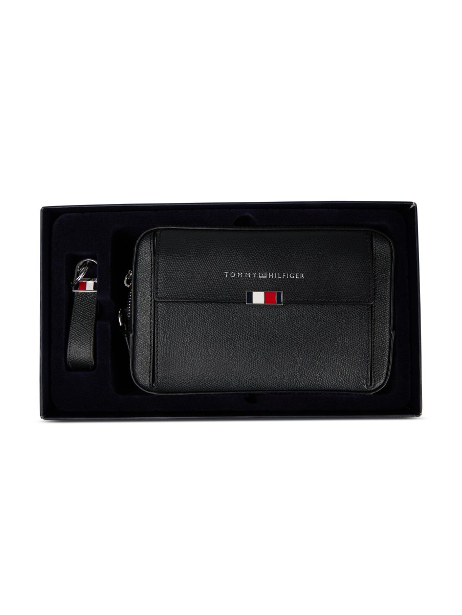 Manner Tommy Hilfiger Boutique | Set Mit Und Necessaire Und Schlusselanhanger Schwarz