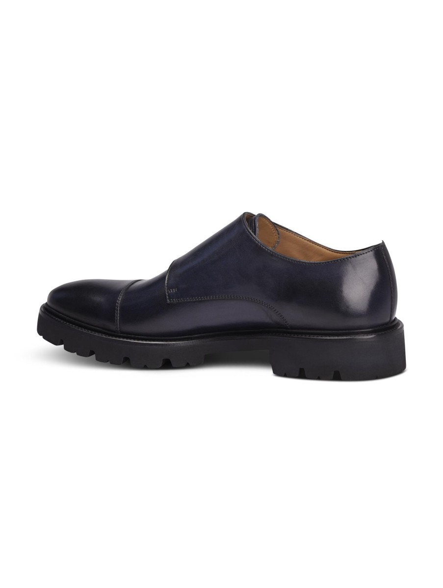 Manner Paul Kehl Business-Schuhe | Double Monks Marine