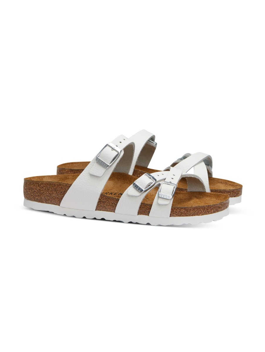 Frauen Birkenstock Sandalen & Sandaletten | Sandale Franca Weiss