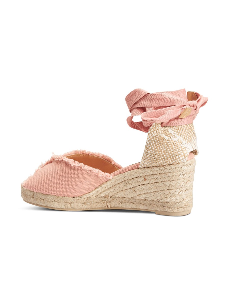 Frauen Castaner Sandalen & Sandaletten | Wedges Rosa