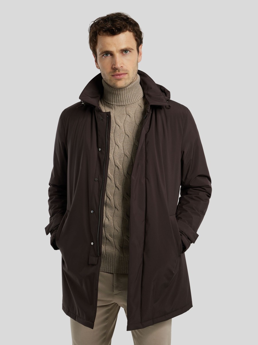 Manner Barba Napoli Mantel | Parka Braun