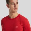 Manner BOSS Casual T-Shirts & Shirts | T-Shirt Mit Logo Rot