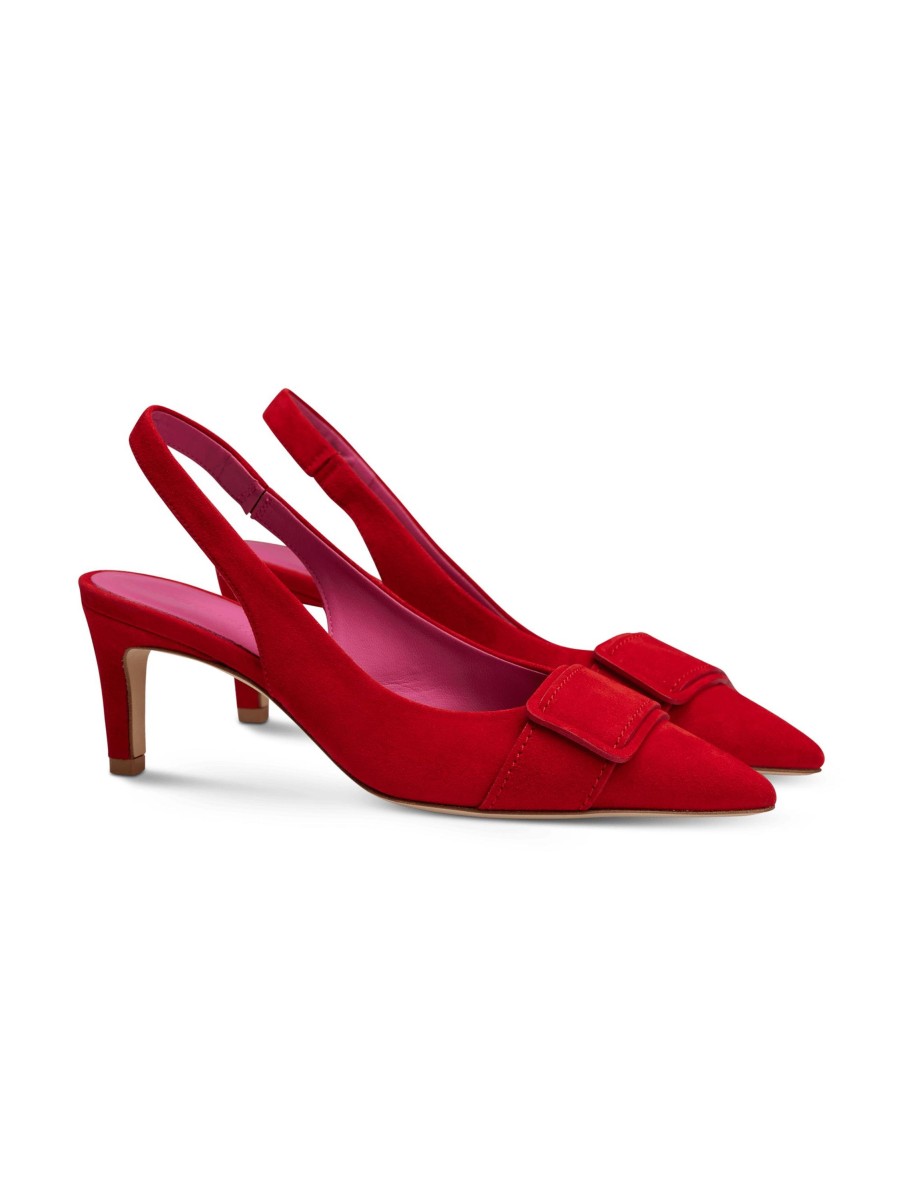 Frauen Kennel&Schmenger High Heels & Pumps | Sling Pumps Rot