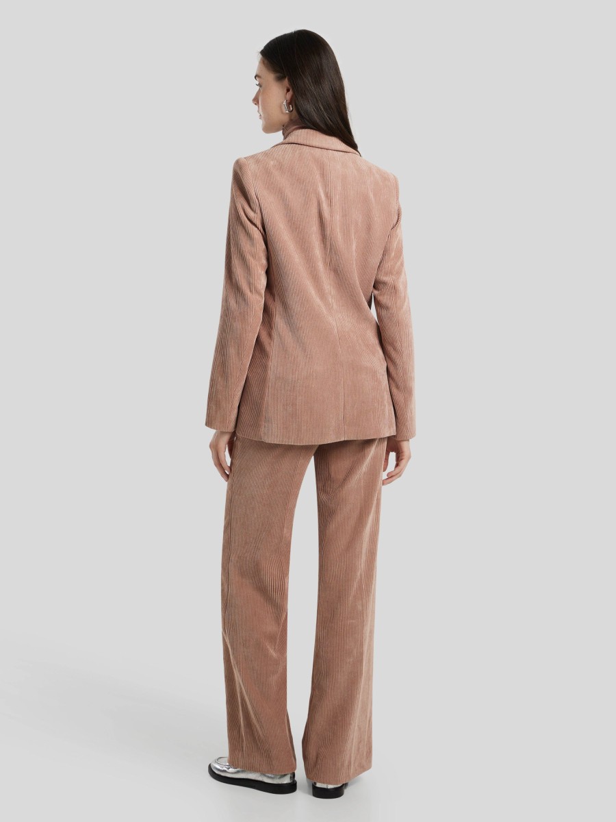 Frauen Luisa Cerano Blazer | Blazer Aus Cord Taupe