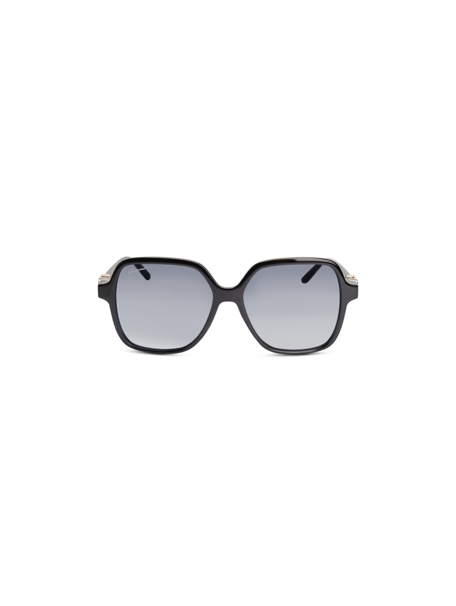 Frauen Ferragamo Sonnenbrillen | Sonnenbrille Schwarz