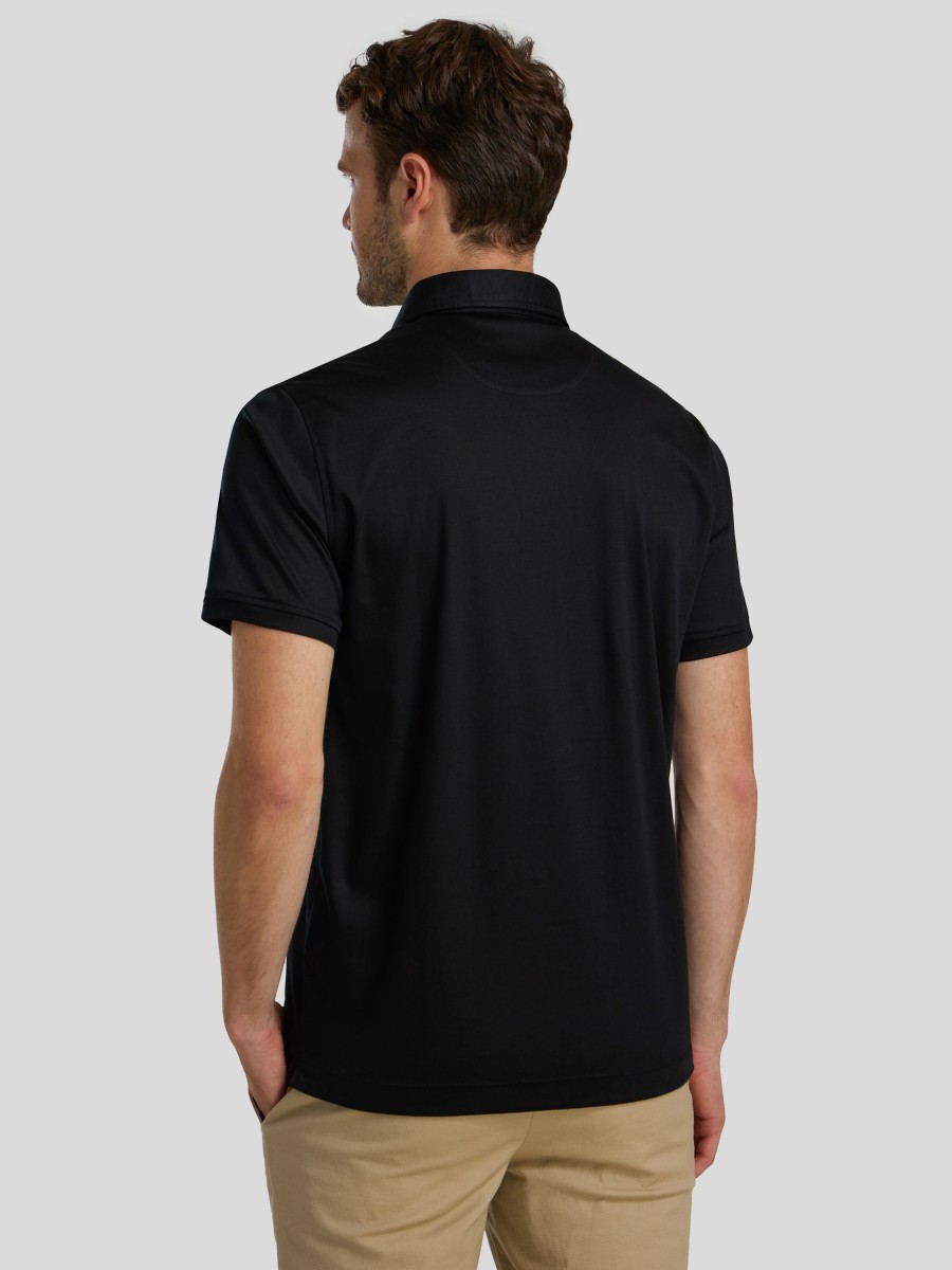 Manner Burger Polo-Shirts | Polo-Shirt Schwarz