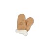 Frauen Ugg Handschuhe | Faustlinge Aus Lammfell Camel