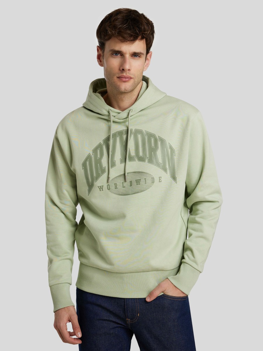 Manner Drykorn Hoodies & Sweatshirts | Hoodie Mit Logo Mint