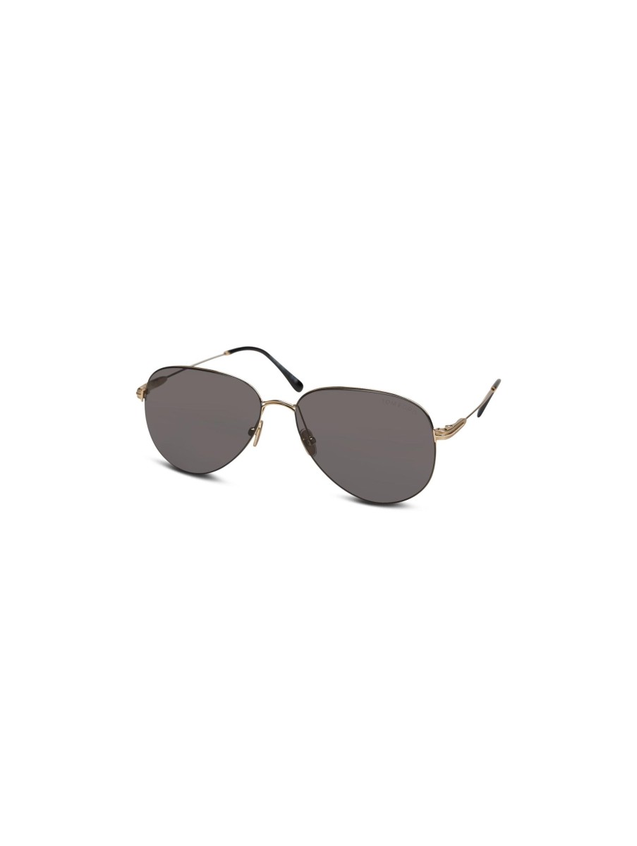 Frauen Tom Ford Sonnenbrillen | Sonnenbrille Metallic