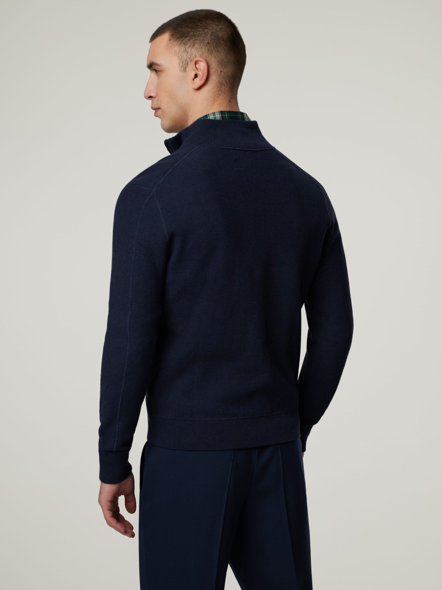 Manner Polo Ralph Lauren Men Pullover & Strickjacken | Strickjacke Marine