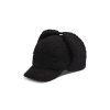 Frauen Seeberger Hute & Mutzen | Cap Im Teddy-Look Schwarz