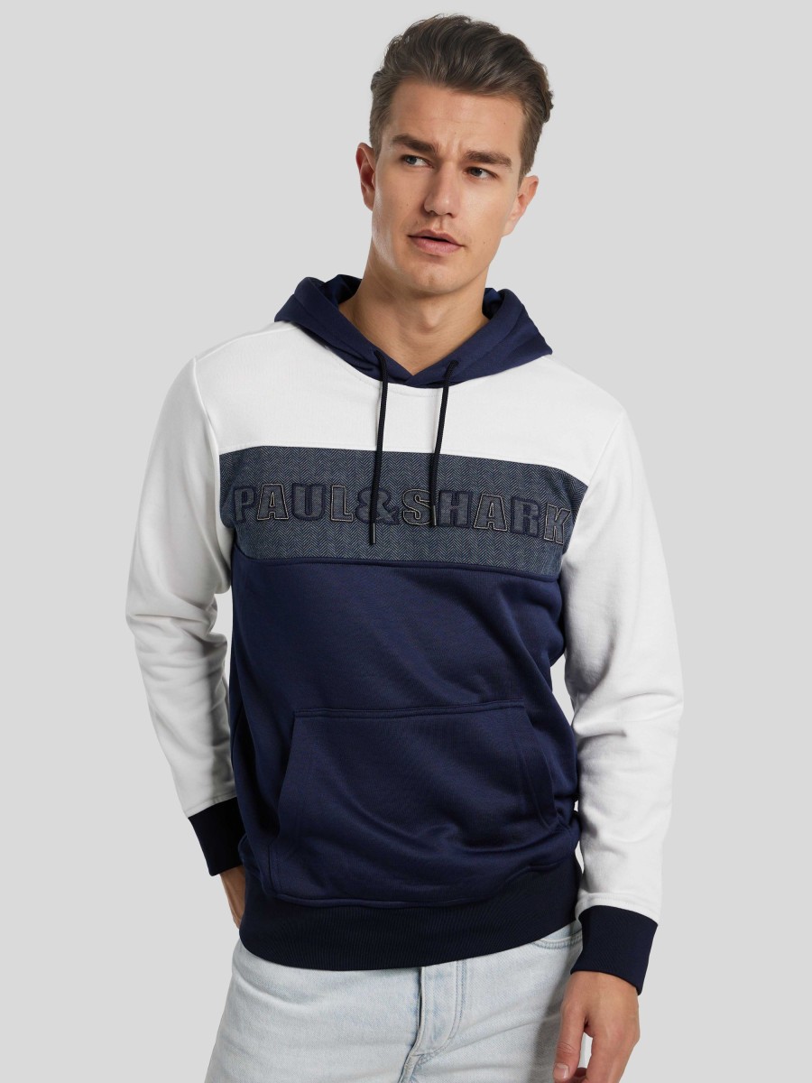 Manner Paul & Shark Hoodies & Sweatshirts | Hoodie Mit Logo Marine