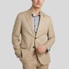 Manner Paoloni Anzuge | Anzug 2-Teilig Im Slim Fit Beige