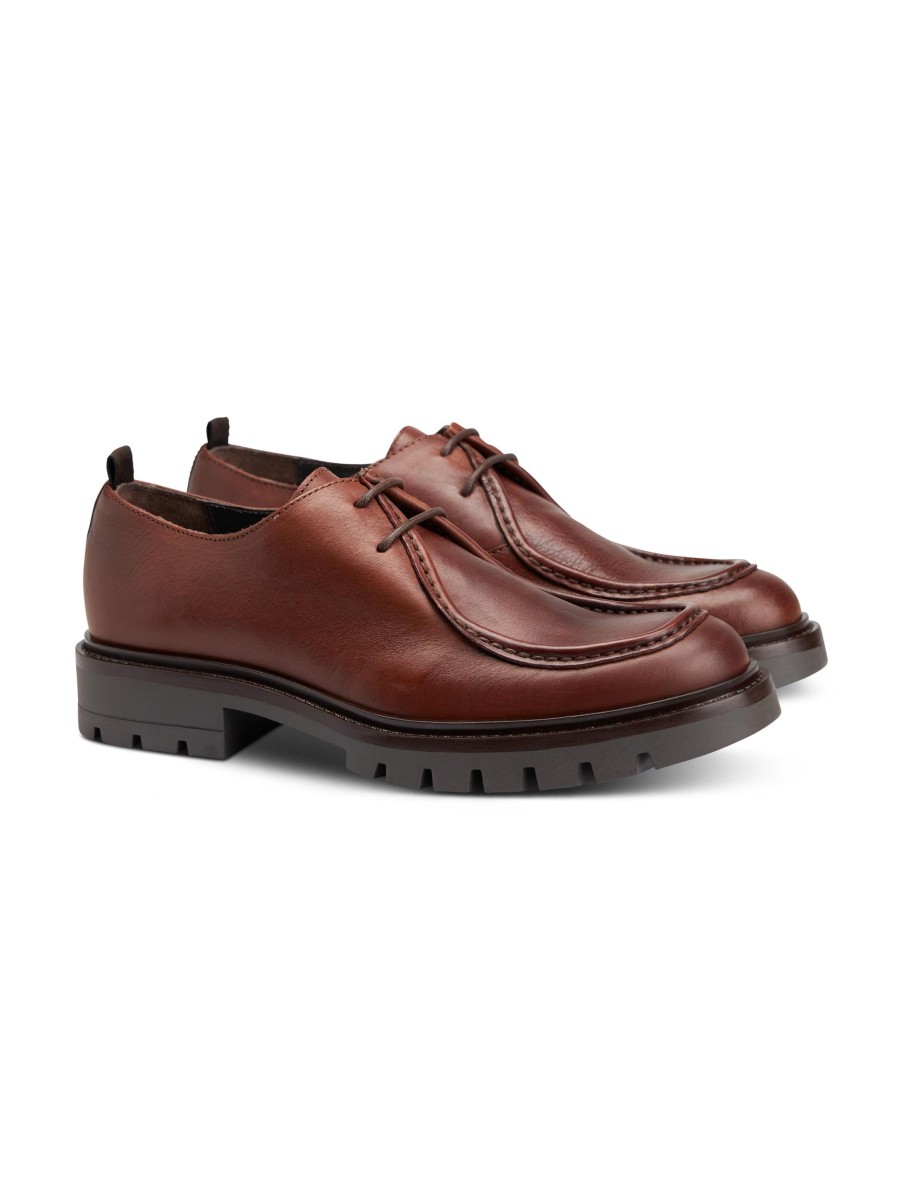 Manner Paul Schnurschuhe | Oxfordschuhe Cognac