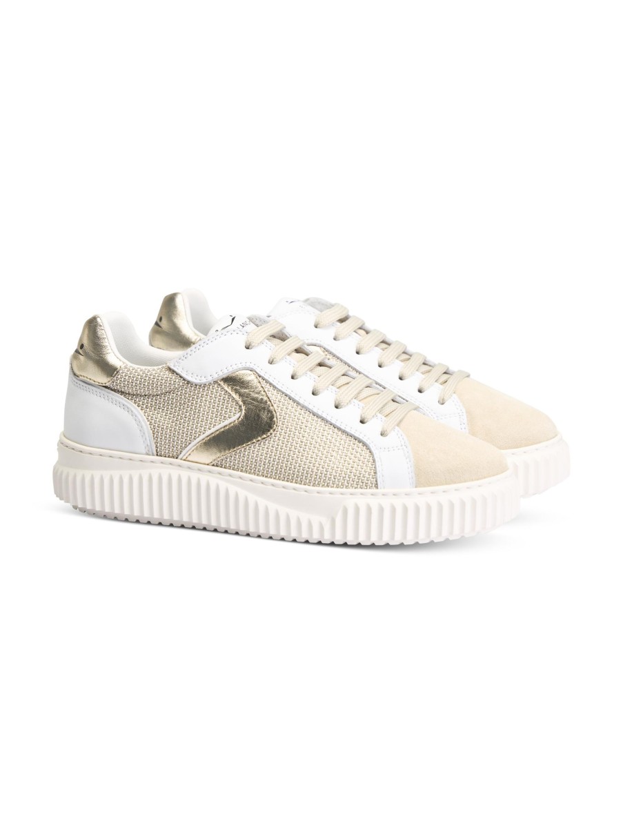 Frauen Voile Blanche Sneakers | Sneaker Lipari Ecru