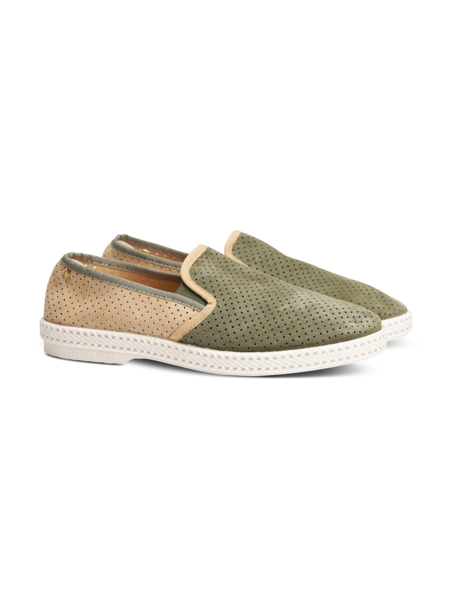 Manner Rivieras Loafers & Slippers | Slipper Grun