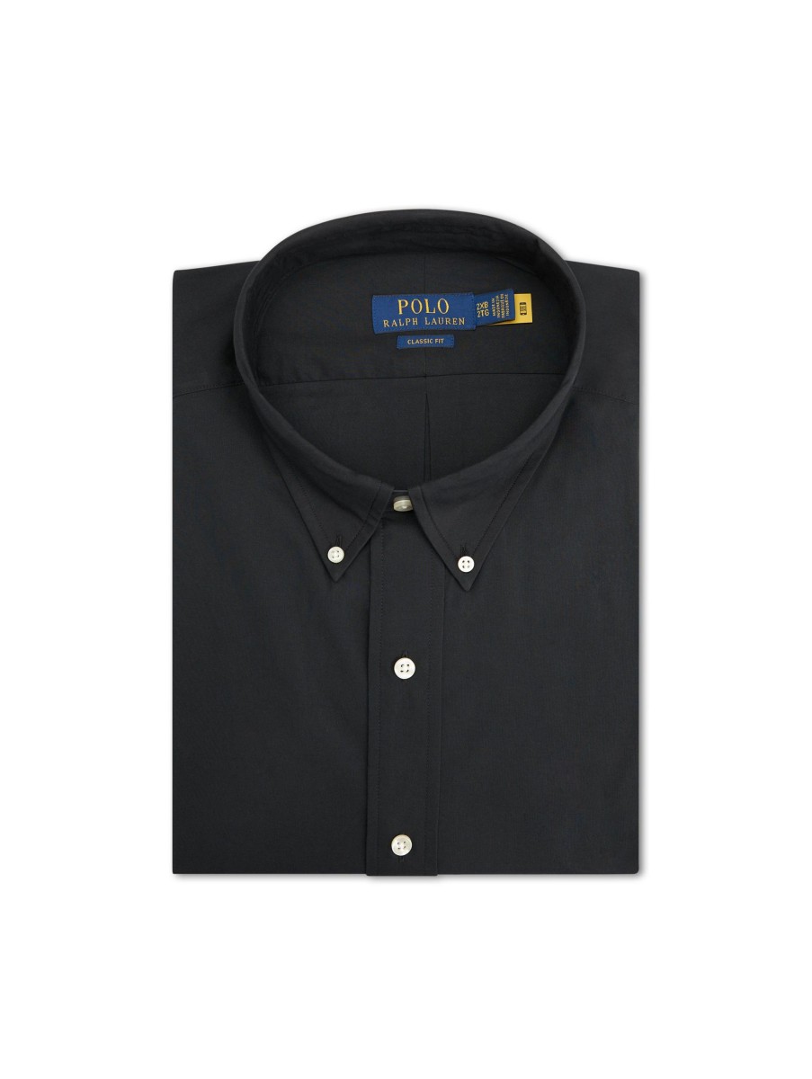 Manner Polo Ralph Lauren Grosse Grossen | Hemd Im Classic Fit Schwarz