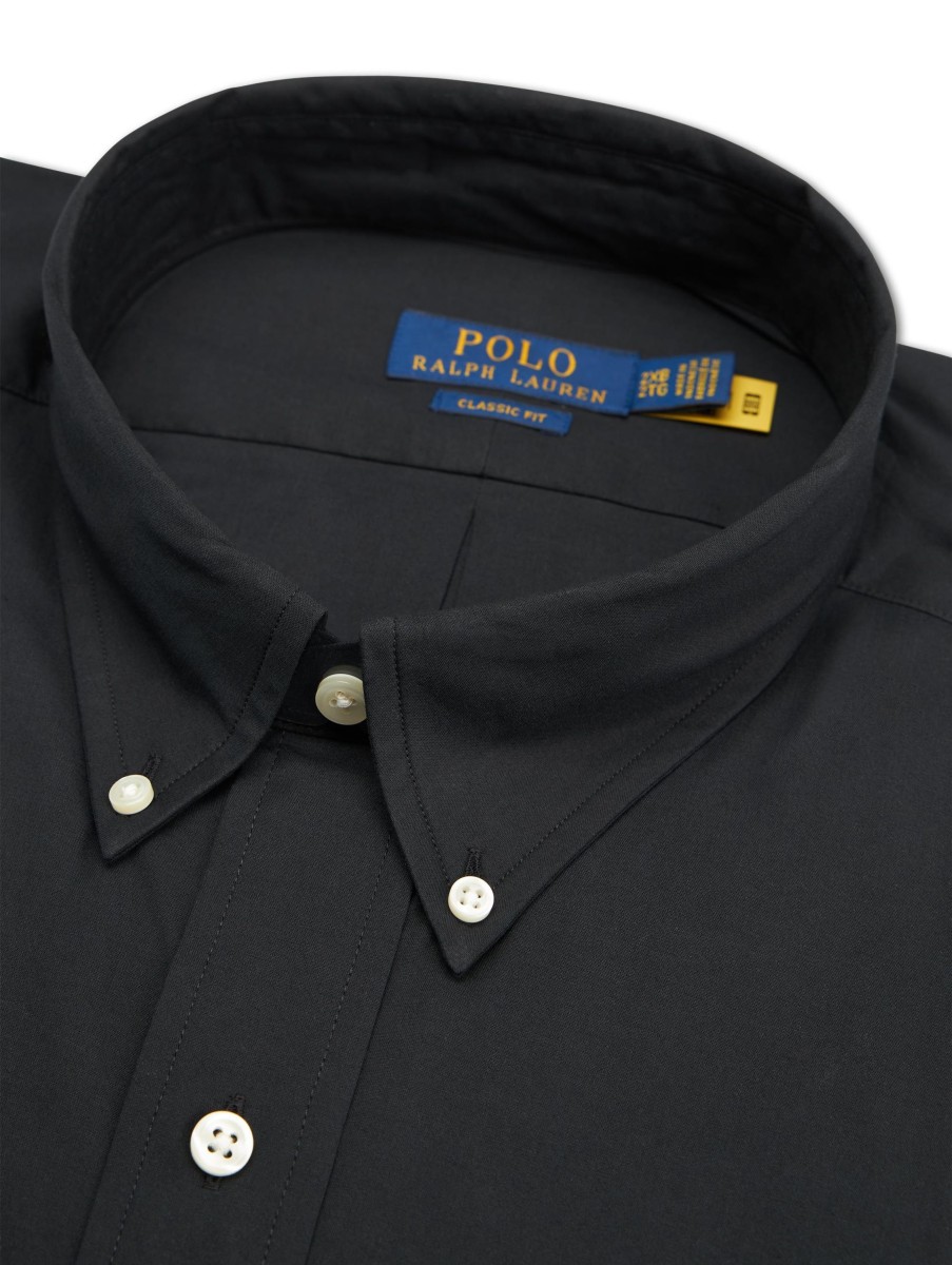 Manner Polo Ralph Lauren Grosse Grossen | Hemd Im Classic Fit Schwarz