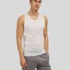 Manner Zimmerli Wasche & Loungewear | Tanktop Royal Classic Weiss