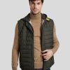 Manner Parajumpers Gilets & Westen | Steppweste Schlamm