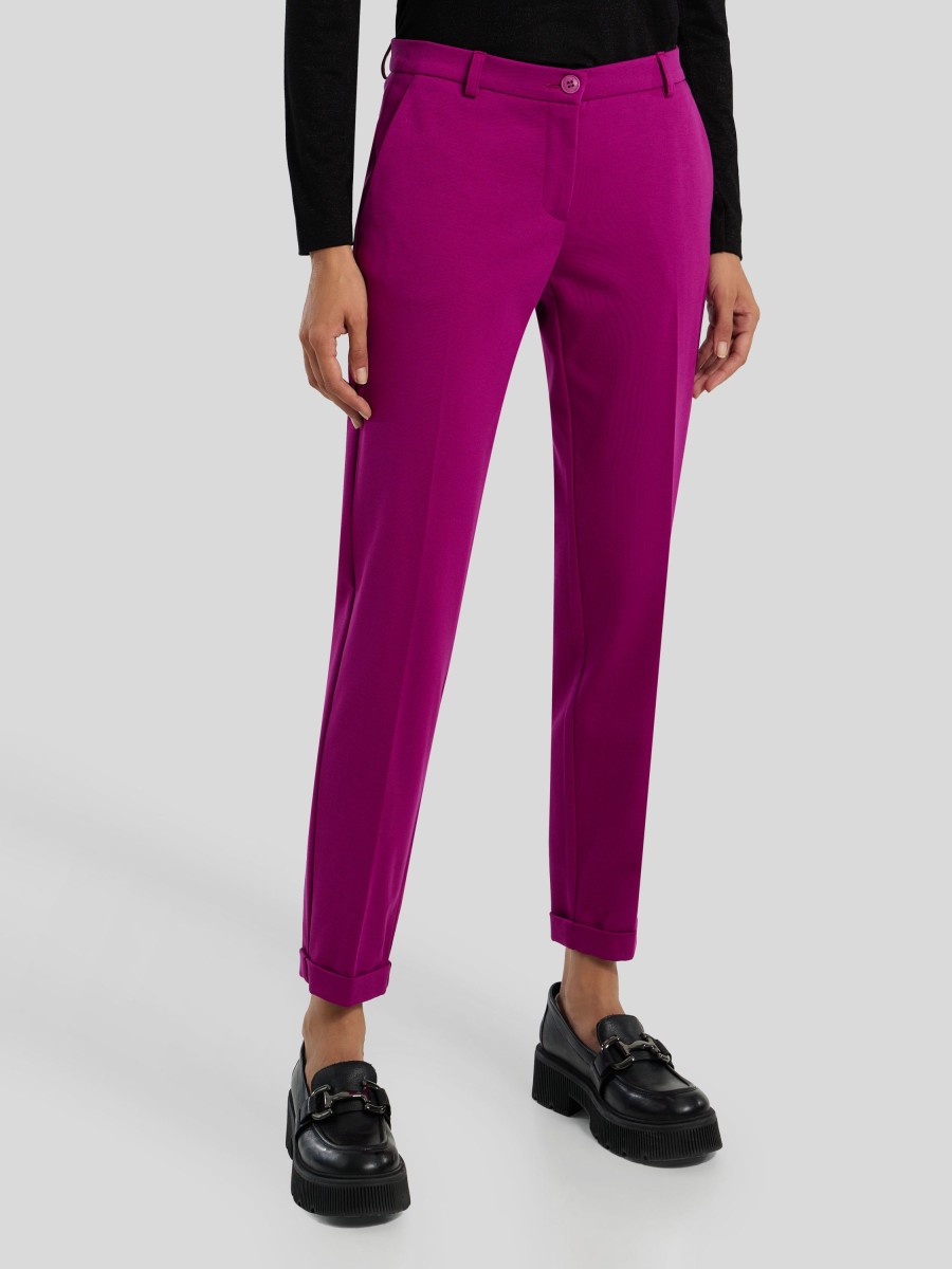 Frauen Paul Kehl Anzuge | Hose Punto Roma Fuchsia