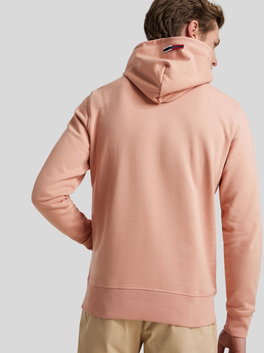 Manner Tommy Hilfiger Hoodies & Sweatshirts | Hoodie Mit Logo Rosa