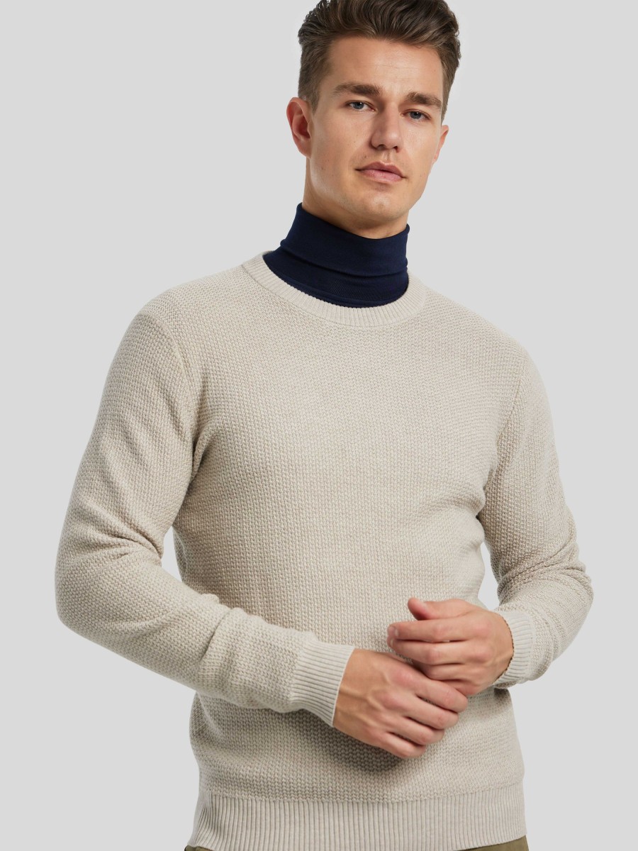 Manner Paul Pullover & Strickjacken | Pullover Beige