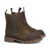 Frauen Pedro Miralles Boots & Stiefeletten | Chelsea Boot Cortina Oliv