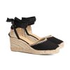 Frauen Castaner Sandalen & Sandaletten | Wedges Schwarz