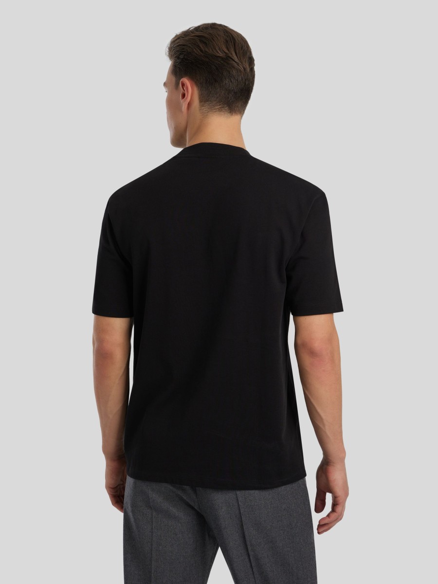 Manner Hugo Sportswear T-Shirts & Shirts | T-Shirt Mit Logo Schwarz