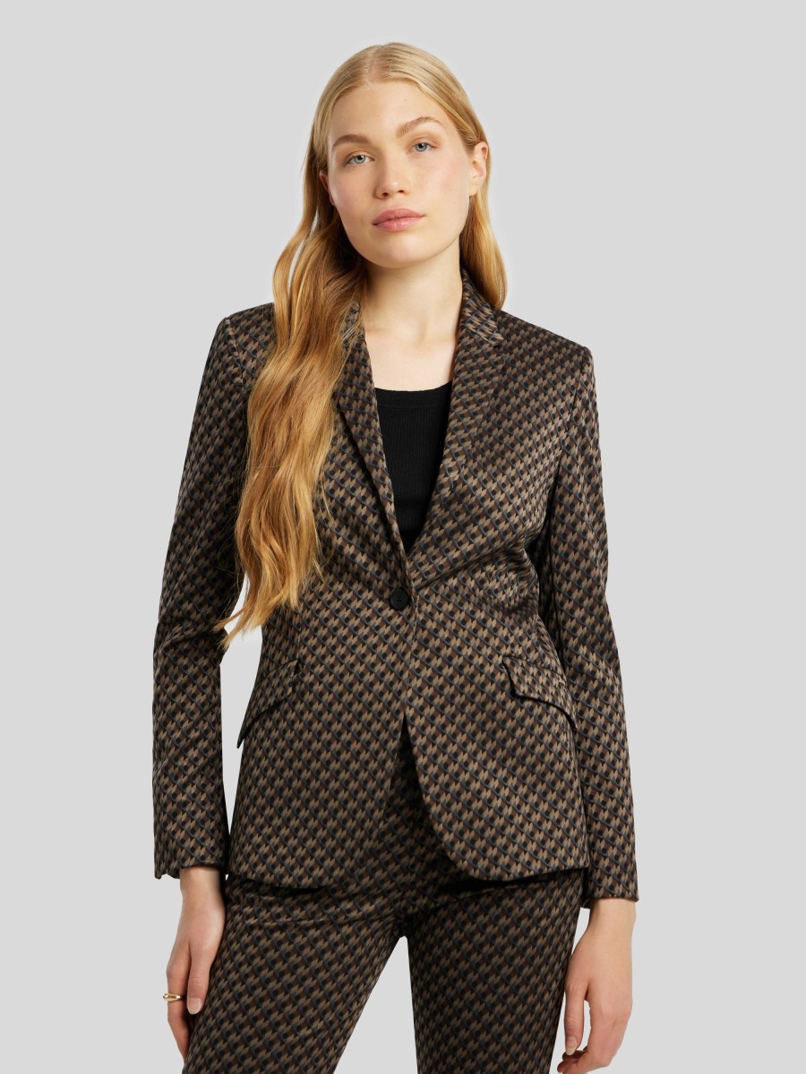 Frauen Cinque Blazer | Blazer Cileon Braun