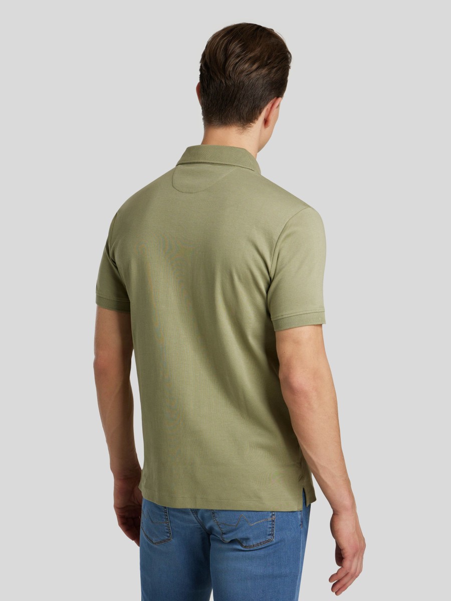 Manner Paul Kehl Polo-Shirts | Polo-Shirt Im Custom Fit Oliv