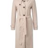 Frauen Cinzia Rocca Mantel | Trenchcoat Beige