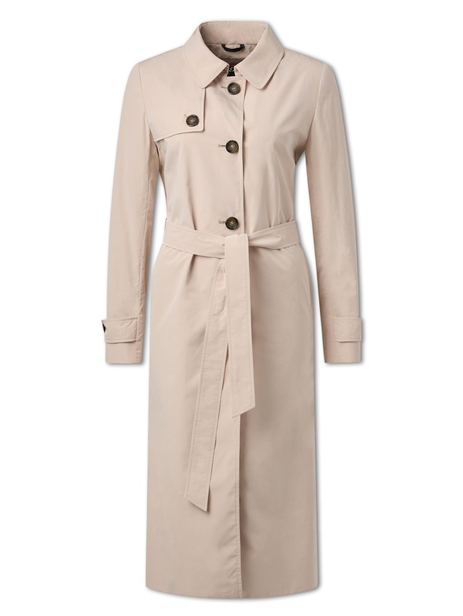 Frauen Cinzia Rocca Mantel | Trenchcoat Beige