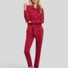 Frauen Luisa Rossi Overalls & Jumpsuits | Overall Aus Denim Linda Fuchsia