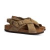 Frauen Birkenstock Sandalen & Sandaletten | Sandale Tulum Vl Braun