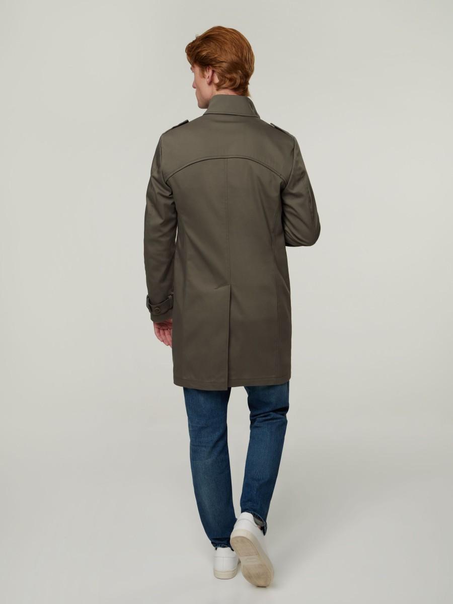 Manner Drykorn Mantel | Trenchcoat Skopje Oliv