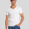 Manner Paul Kehl Wasche & Loungewear | T-Shirts 3Er Set Weiss