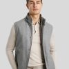 Manner Corneliani Gilets & Westen | Gilet Aus Woll-Flanell Grau