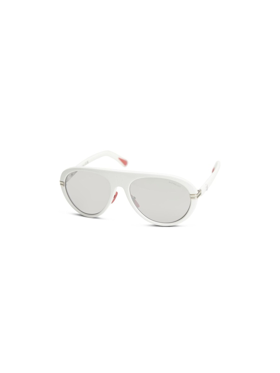 Frauen Moncler Soleil Sonnenbrillen | Sonnenbrille Weiss