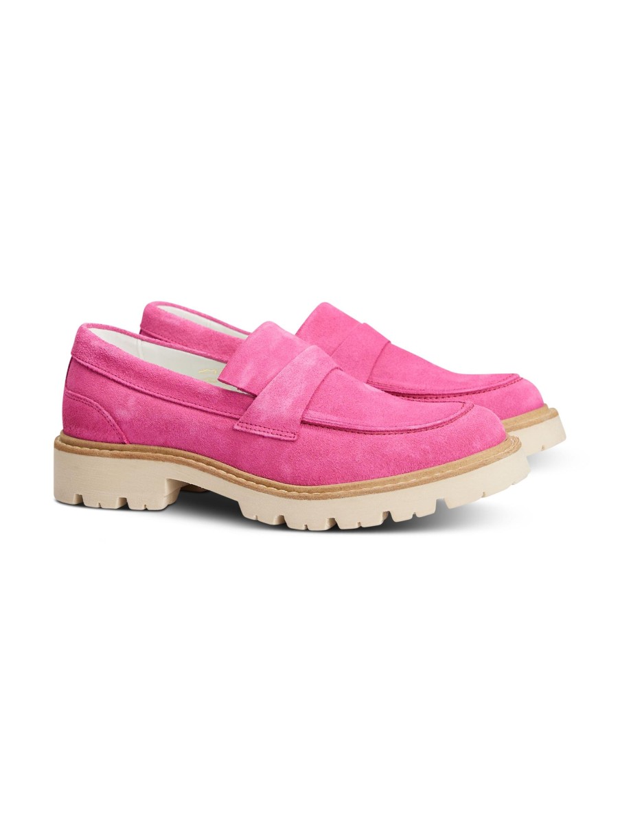 Frauen Paul Kehl Halbschuhe | Loafer Pink