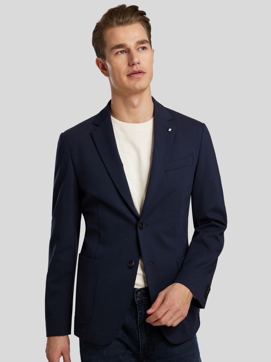 Manner BOSS Men Vestons | Veston Im Slim Fit Marine