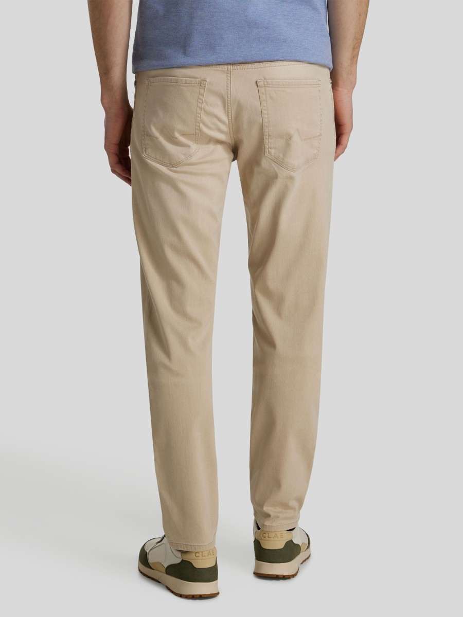 Manner Alberto Jeans | Jeans Im Regular Fit Pipe Beige