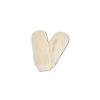 Frauen Paul Kehl Handschuhe | Faustlinge Mit Teddy-Look Beige