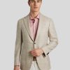 Manner Canali Vestons | Veston Im Tweed-Look Beige