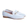 Frauen Castellano Halbschuhe | Loafer Aus Wildleder Genova Hellblau