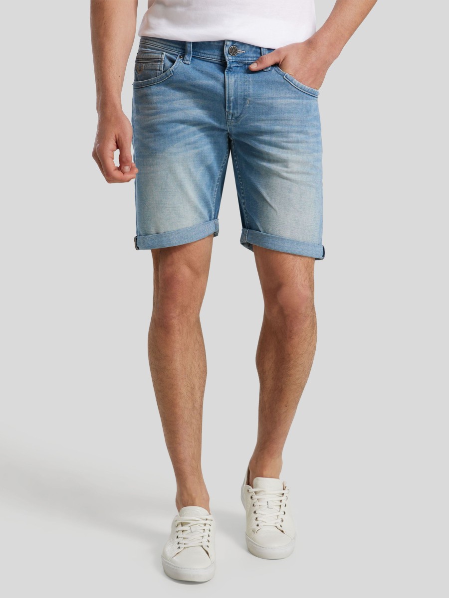 Manner PME Legend Shorts | Bermudas Im Slim Fit Hellblau