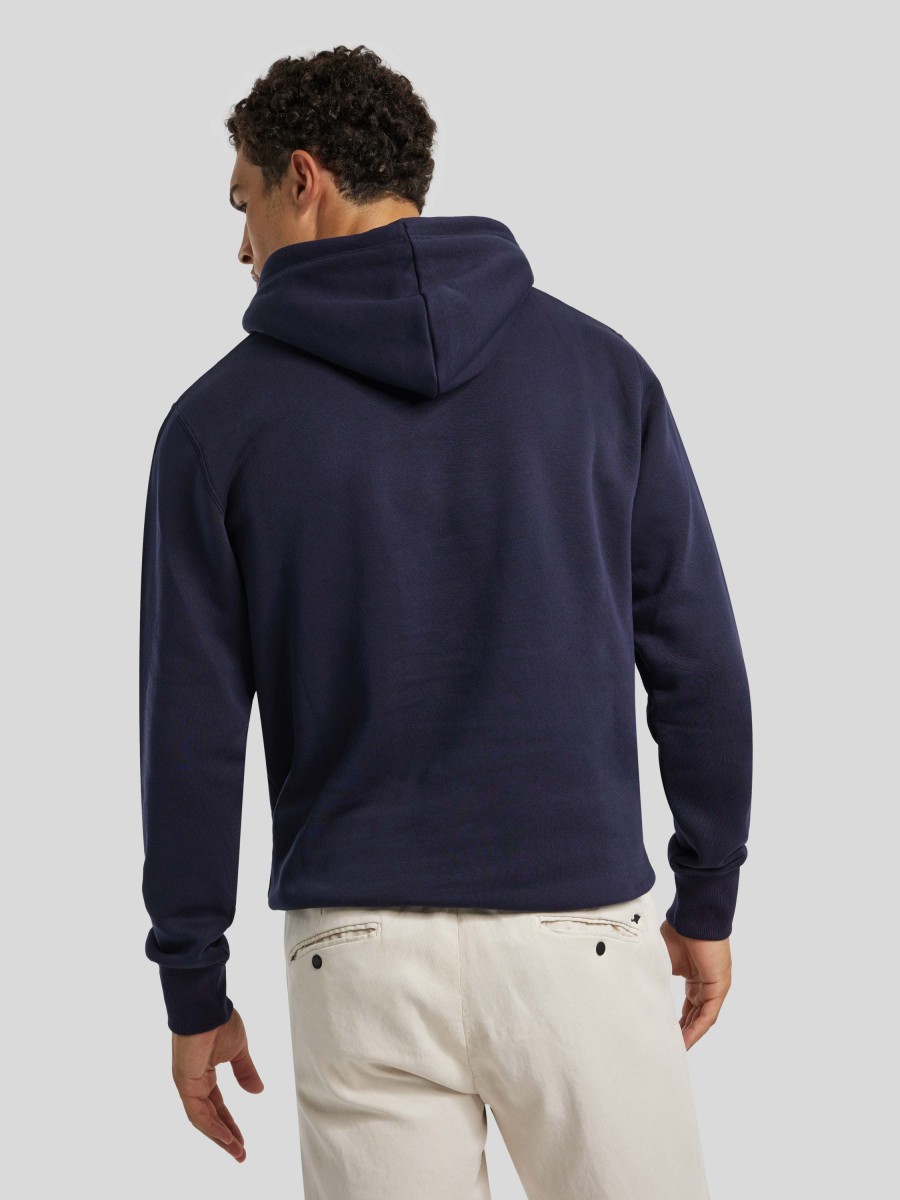 Manner Gant Hoodies & Sweatshirts | Hoodie Mit Logo Marine