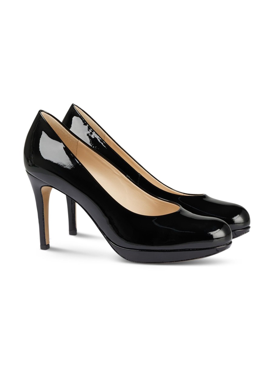 Frauen Högl High Heels & Pumps | Pumps Mit Plateau Schwarz